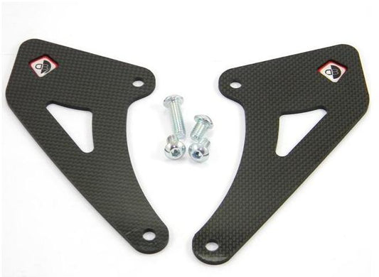 RPPC04 - DUCABIKE Ducati Multistrada / Hypermotard Carbon Pilot Heel Guards – Accessories in the Motodeal Motorcycle Aftermarket Accessories and Parts Online Shop