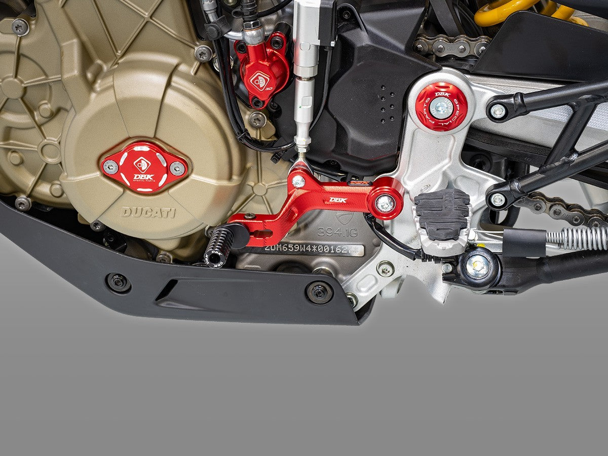 DBK DUCABIKE RPLC31 Ducati Hypermotard 698 Mono (2024+) Gear Lever – Accessories in the Motodeal Motorcycle Aftermarket Accessories and Parts Online Shop