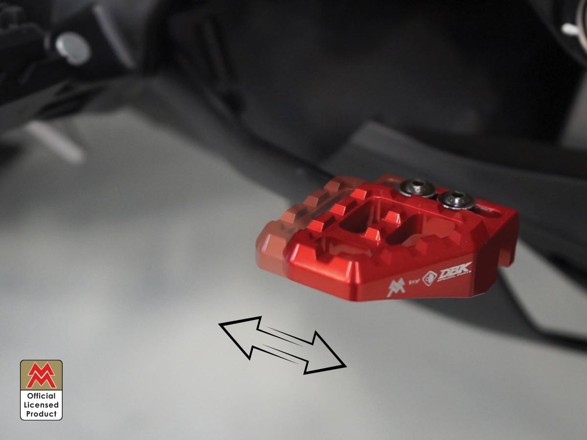 RPPIS02 - DBK Moto Morini X-Cape 650 (2021+) Adjustable Rear Brake Pedal Extension – Accessories in the Motodeal Motorcycle Aftermarket Accessories and Parts Online Shop