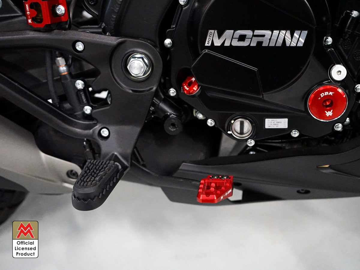 RPPIS02 - DBK Moto Morini X-Cape 650 (2021+) Adjustable Rear Brake Pedal Extension – Accessories in the Motodeal Motorcycle Aftermarket Accessories and Parts Online Shop