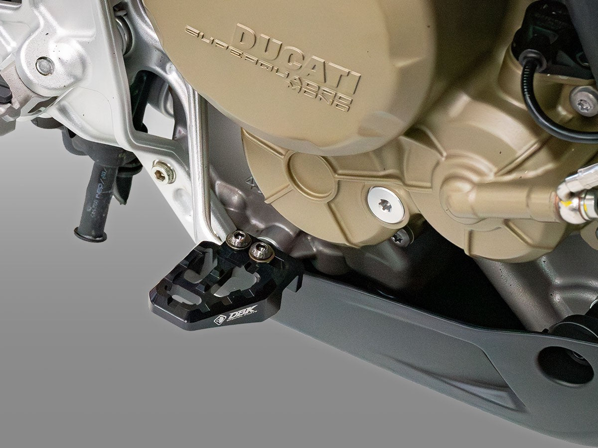 RPPIS03 - DBK Ducati Hypermotard 698 Mono / RVE (2024+) Adjustable Rear Brake Pedal Extension – Accessories in the Motodeal Motorcycle Aftermarket Accessories and Parts Online Shop