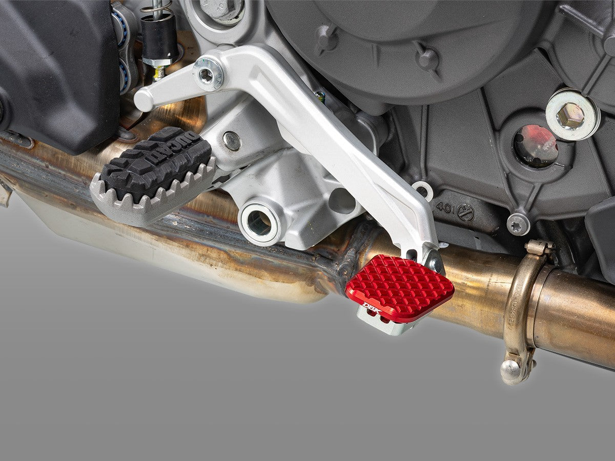 DBK DUCABIKE RPPIS04 Ducati Multistrada V2 / V2S (2025+) Rear Brake Pedal Extension – Accessories in the Motodeal Motorcycle Aftermarket Accessories and Parts Online Shop