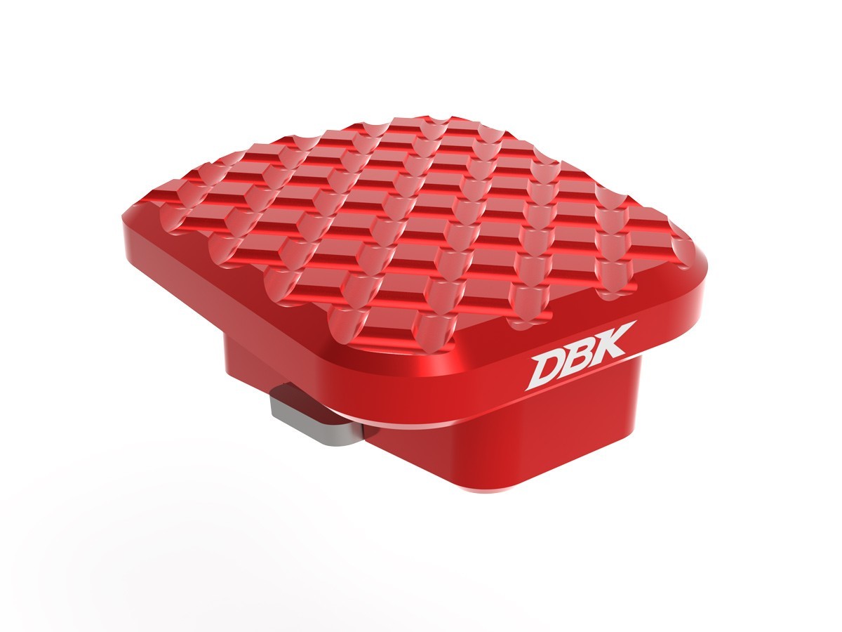 DBK DUCABIKE RPPIS04 Ducati Multistrada V2 / V2S (2025+) Rear Brake Pedal Extension – Accessories in the Motodeal Motorcycle Aftermarket Accessories and Parts Online Shop