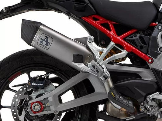 ARROW 72501VL Ducati Multistrada V4 (2021+) Slip-on Exhaust "Veloce" (titanium) – Accessories in the 2WheelsHero Motorcycle Aftermarket Accessories and Parts Online Shop