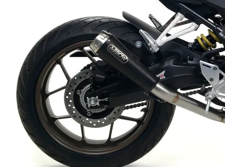 ARROW 71704MI+71217PRN Honda CBR650R (2019+) Steel Full Exhaust System "Competition Evo Pro-Race" (racing) – Accessories in the 2WheelsHero Motorcycle Aftermarket Accessories and Parts Online Shop