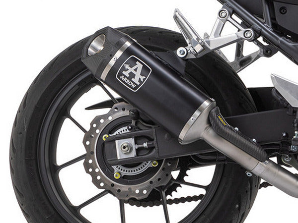 ARROW 71954AKN Honda CB750 Hornet (2023+) Dark Aluminum Slip-on Exhaust "Indy Race" – Accessories in the 2WheelsHero Motorcycle Aftermarket Accessories and Parts Online Shop