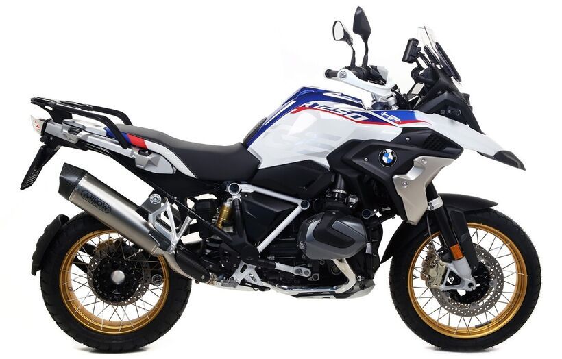 ARROW 71805PK BMW R1250GS (2019+) Titanium Slip-on Exhaust "Maxi Race Tech" – Accessories in the 2WheelsHero Motorcycle Aftermarket Accessories and Parts Online Shop