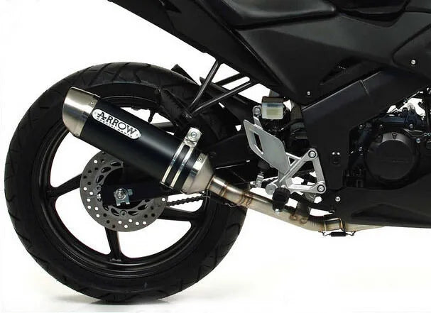 ARROW 51506AON+51005KZ+51007MI Honda CBR125R (2011+) Aluminum Full Exhaust System "Competition Evo Street Thunder" – Accessories in the 2WheelsHero Motorcycle Aftermarket Accessories and Parts Online Shop