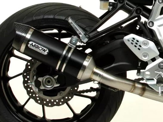 ARROW 71655KZ+71817MK Yamaha Tracer 700 (2016+) Carbon Full Exhaust System "Competition Evo Thunder" – Accessories in the 2WheelsHero Motorcycle Aftermarket Accessories and Parts Online Shop