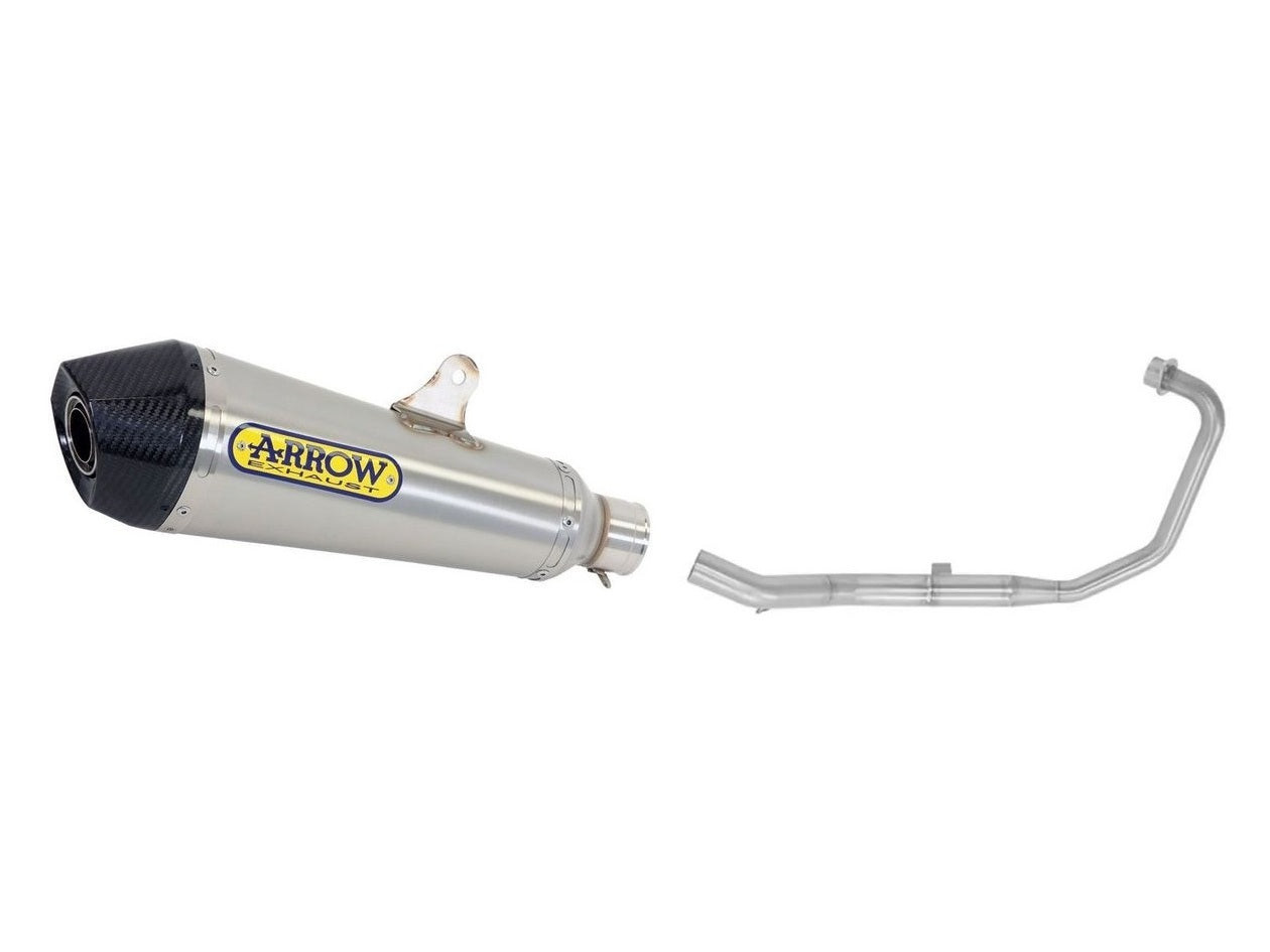 ARROW 51519XKIW Honda CB125R (2021+) Steel Full Exhaust System "Competition Evo X-Kone" (racing) – Accessories in the 2WheelsHero Motorcycle Aftermarket Accessories and Parts Online Shop