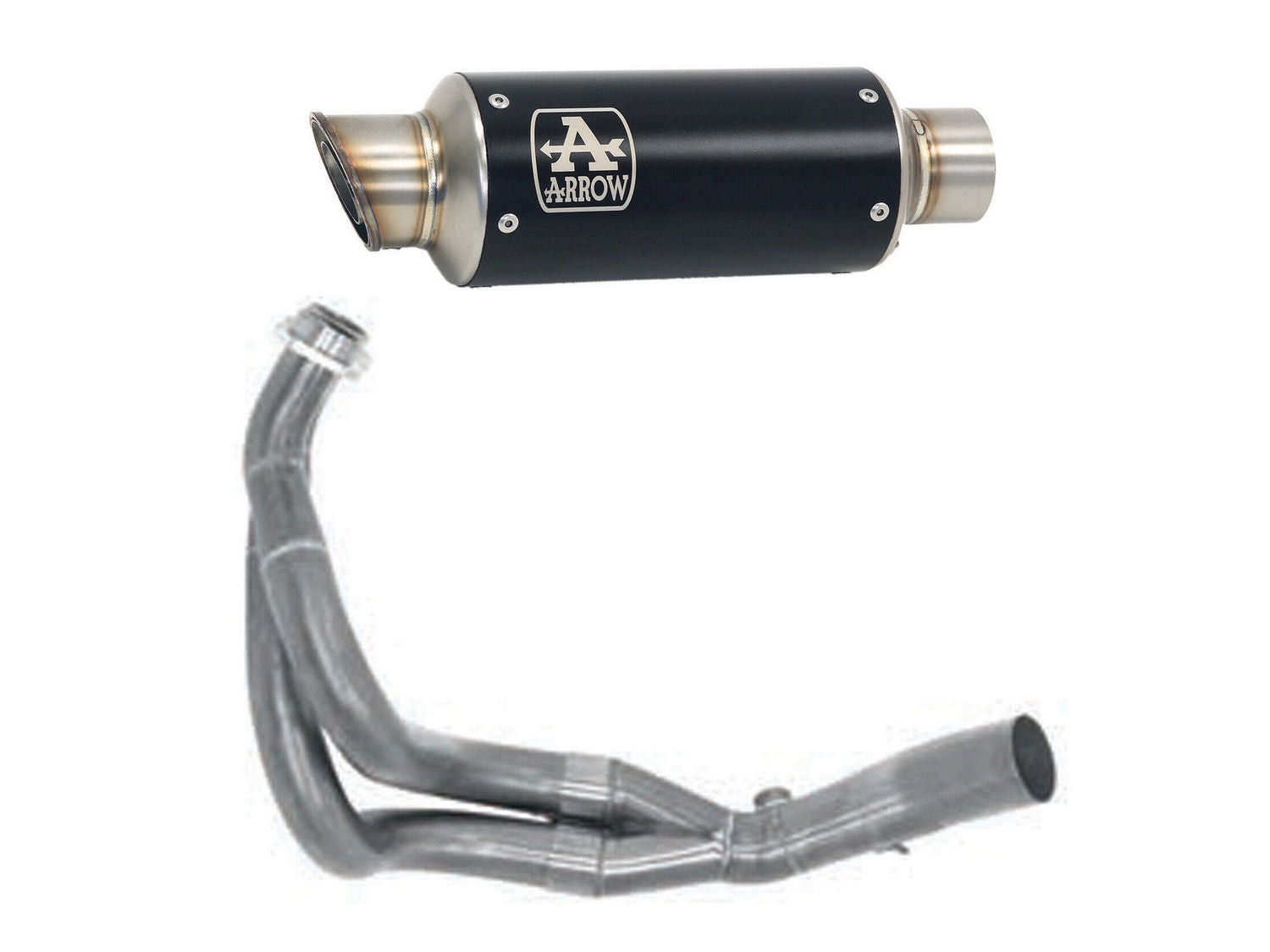 ARROW 71659MI+71032GPI Kawasaki Z650 (2017+) Steel Full Exhaust System "Competition Evo GP2" (racing) – Accessories in the 2WheelsHero Motorcycle Aftermarket Accessories and Parts Online Shop