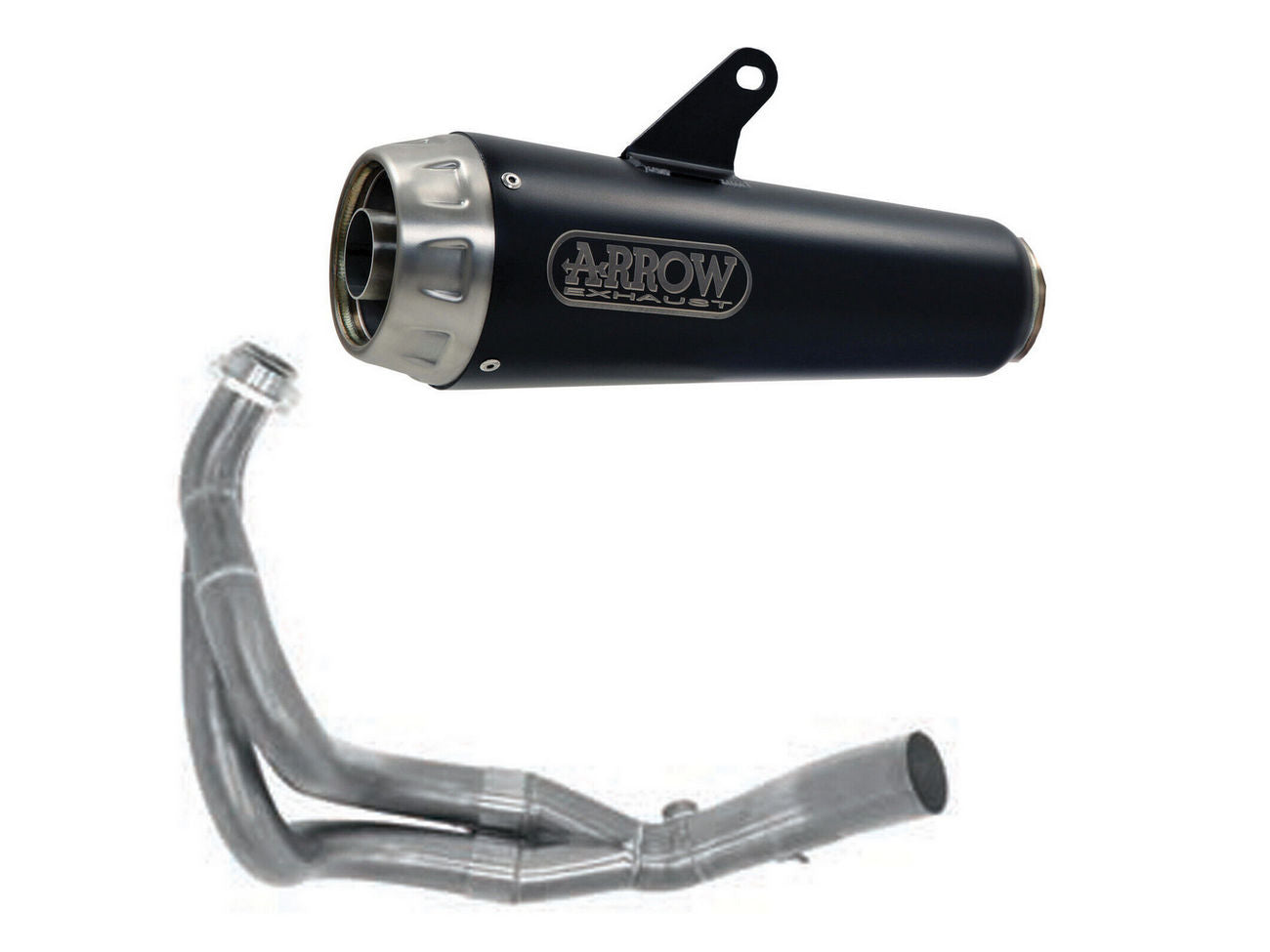 ARROW 71659MI+71206PRN Kawasaki Ninja 650 (2017+) Steel Full Exhaust System "Competition Evo Pro-Race" (racing) – Accessories in the 2WheelsHero Motorcycle Aftermarket Accessories and Parts Online Shop