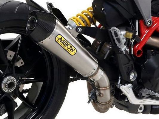 ARROW 71490KZ+71806XKI Ducati Hypermotard 821 (13/15) Slip-on Exhaust "X Kone" (stainless steel) – Accessories in the 2WheelsHero Motorcycle Aftermarket Accessories and Parts Online Shop