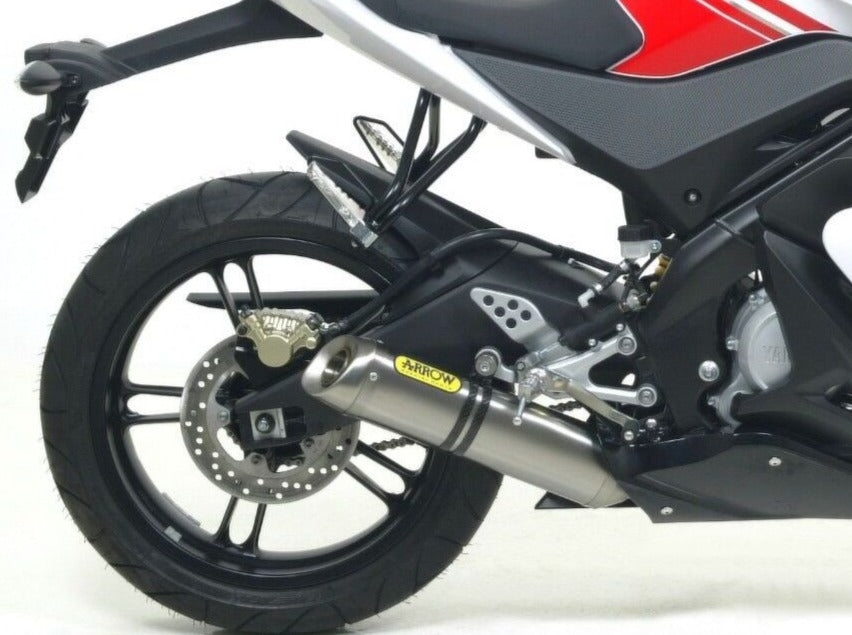 ARROW 51011KZ+51503AO Yamaha R125 (2014+) Aluminum Full Exhaust System "Competition Evo Thunder" – Accessories in the 2WheelsHero Motorcycle Aftermarket Accessories and Parts Online Shop