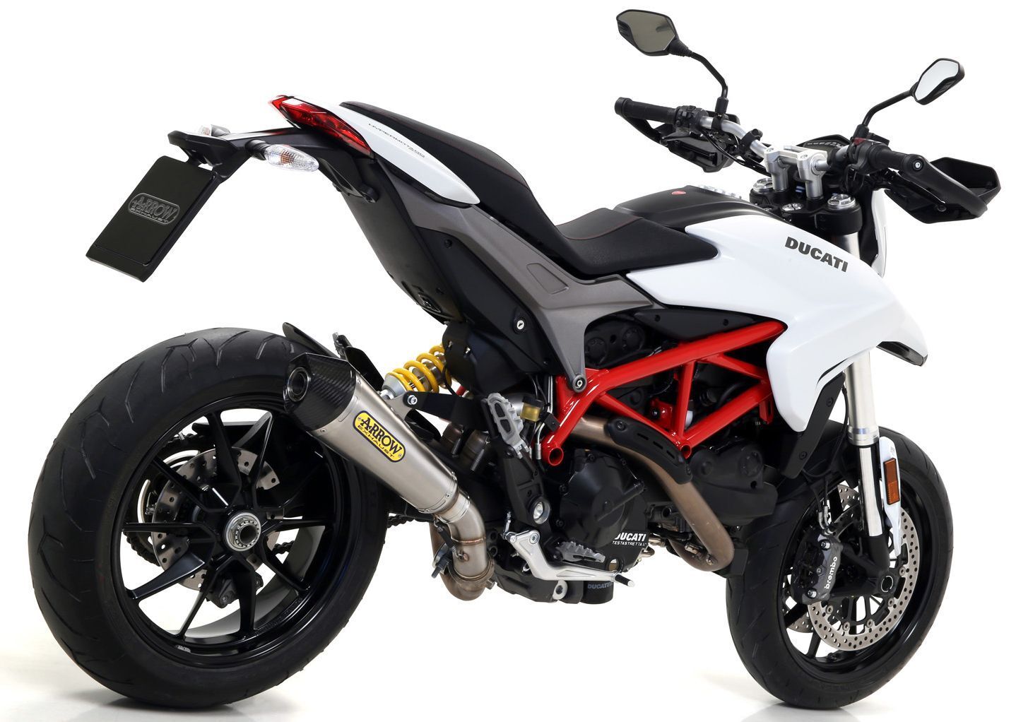 ARROW 71490KZ+71806XKI Ducati Hypermotard 821 (13/15) Slip-on Exhaust "X Kone" (stainless steel) – Accessories in the 2WheelsHero Motorcycle Aftermarket Accessories and Parts Online Shop