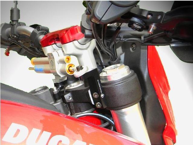 Ducati Hypermotard 939 / 821 OHLINS Steering Damper + DBK / DUCABIKE Mounting Kit – Accessories in the Motodeal Motorcycle Aftermarket Accessories and Parts Online Shop
