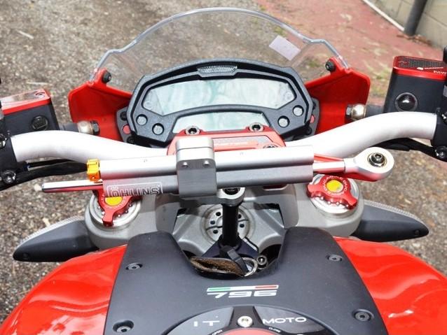 Ducati Monster 796 / 1100 Evo OHLINS Steering Damper + DBK / DUCABIKE Mounting Kit – Accessories in the Motodeal Motorcycle Aftermarket Accessories and Parts Online Shop