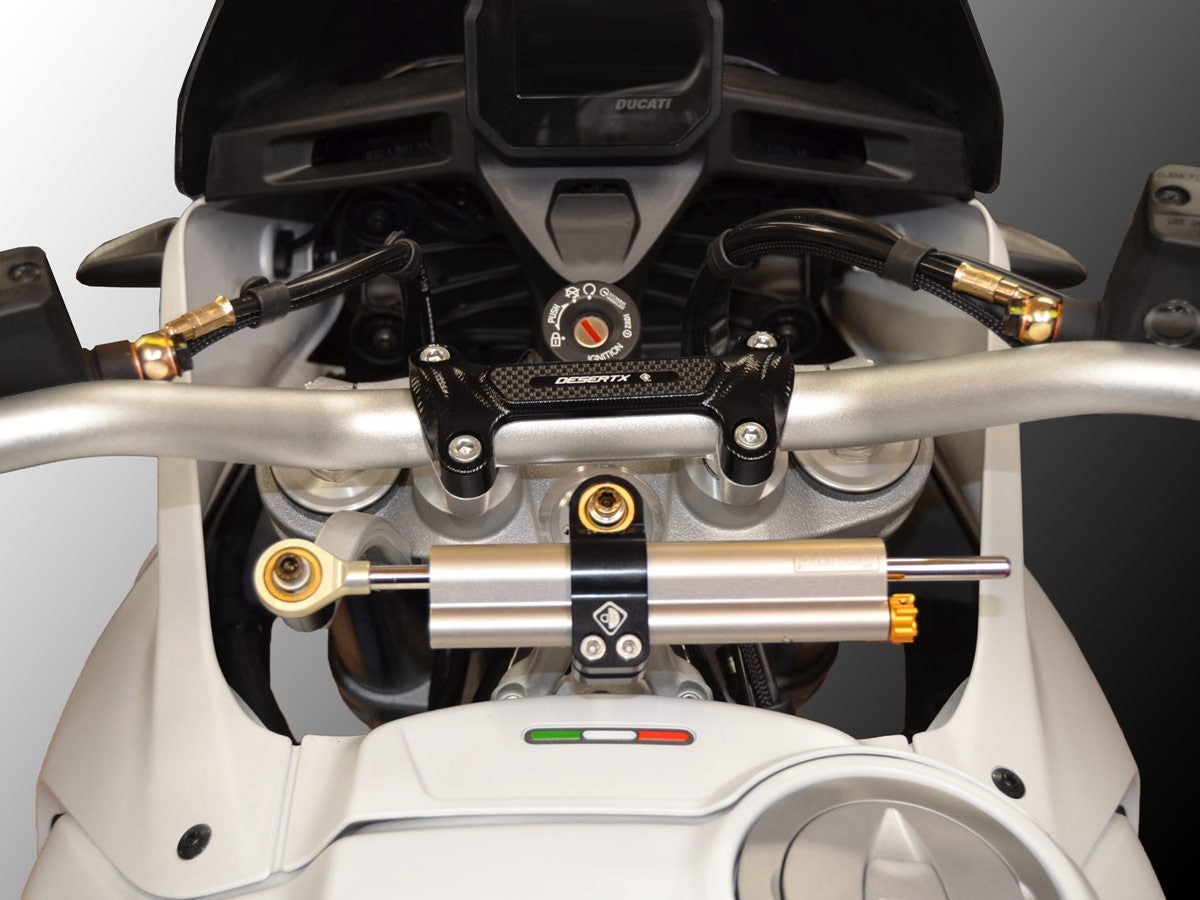 Ducati DesertX (2022+) OHLINS Steering Damper + DBK / DUCABIKE Mounting Kit – Accessories in the Motodeal Motorcycle Aftermarket Accessories and Parts Online Shop