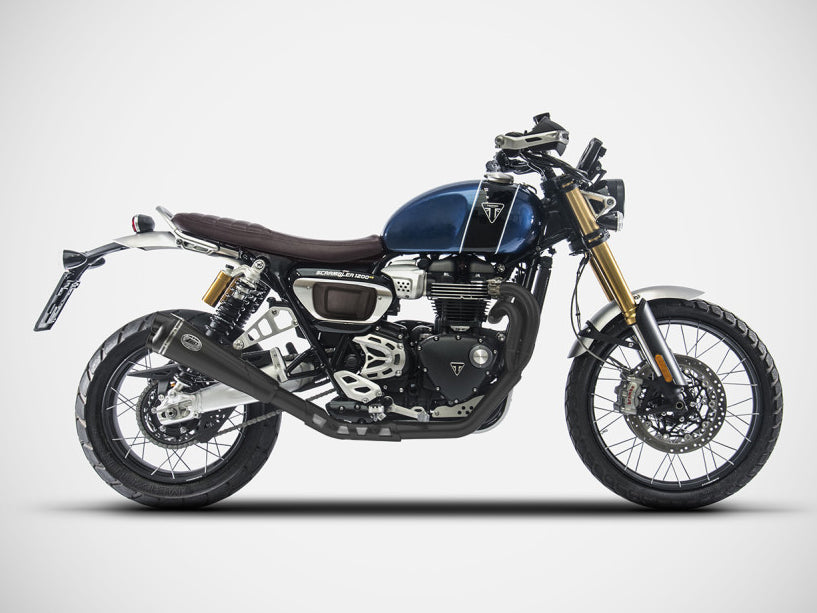 ZARD Triumph Scrambler 1200 (2021+) Full Stainless Steel Exhaust System – Accessories in the 2WheelsHero Motorcycle Aftermarket Accessories and Parts Online Shop
