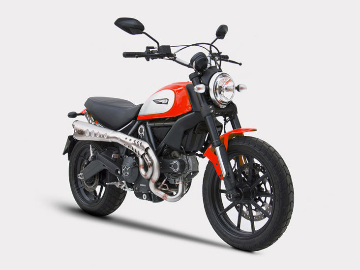 ZARD Ducati Scrambler 800 (15/22) Stainless Steel Slip-on Exhaust "Special Edition" (high mount) – Accessories in the 2WheelsHero Motorcycle Aftermarket Accessories and Parts Online Shop