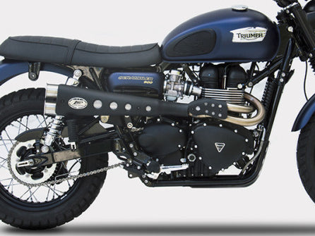 ZARD Triumph Scrambler 900 (02/07) Full Exhaust System "Special Edition" (carburetor; high mount) – Accessories in the 2WheelsHero Motorcycle Aftermarket Accessories and Parts Online Shop