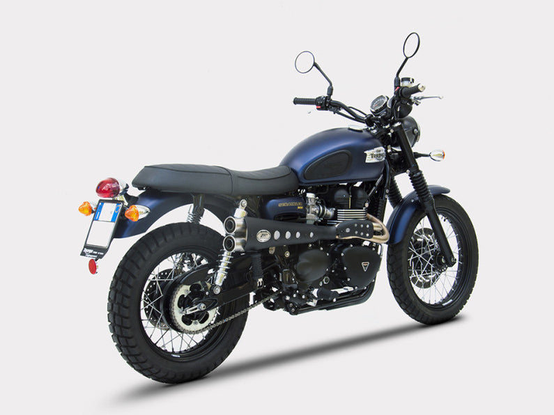 ZARD Triumph Scrambler 900 (02/07) Full Exhaust System "Special Edition" (carburetor; high mount) – Accessories in the 2WheelsHero Motorcycle Aftermarket Accessories and Parts Online Shop