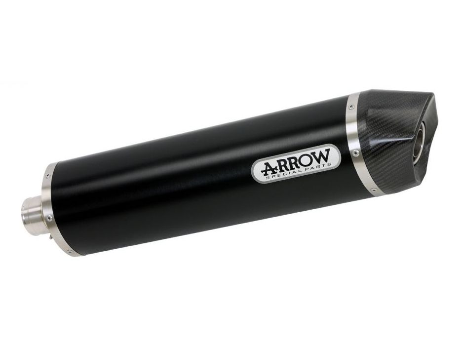 ARROW 71809AKN KTM 1050 Adventure (2015+) Dark Aluminum Slip-on Exhaust "Maxi Race Tech" – Accessories in the 2WheelsHero Motorcycle Aftermarket Accessories and Parts Online Shop