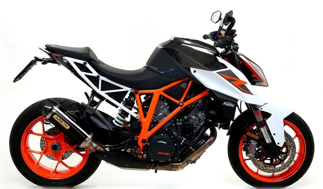 ARROW 71820AKN KTM 1290 Super Duke R (2017+) Carbon Slip-on Exhaust "Race Tech" – Accessories in the 2WheelsHero Motorcycle Aftermarket Accessories and Parts Online Shop