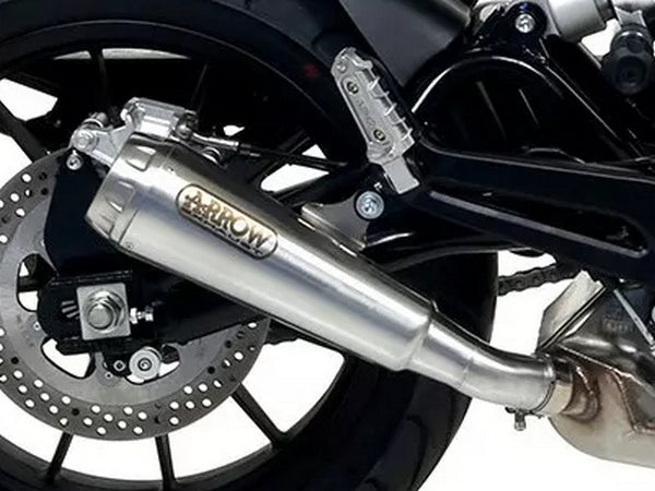 ARROW 71879PRI Benelli Leoncino 500 (2018+) Steel Slip-on Exhaust "Pro Race" – Accessories in the 2WheelsHero Motorcycle Aftermarket Accessories and Parts Online Shop