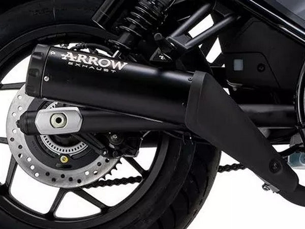 ARROW 74511RBN Honda CMX1100 Rebel (2021+) Dark Steel Slip-on Exhaust "Rebel" – Accessories in the 2WheelsHero Motorcycle Aftermarket Accessories and Parts Online Shop