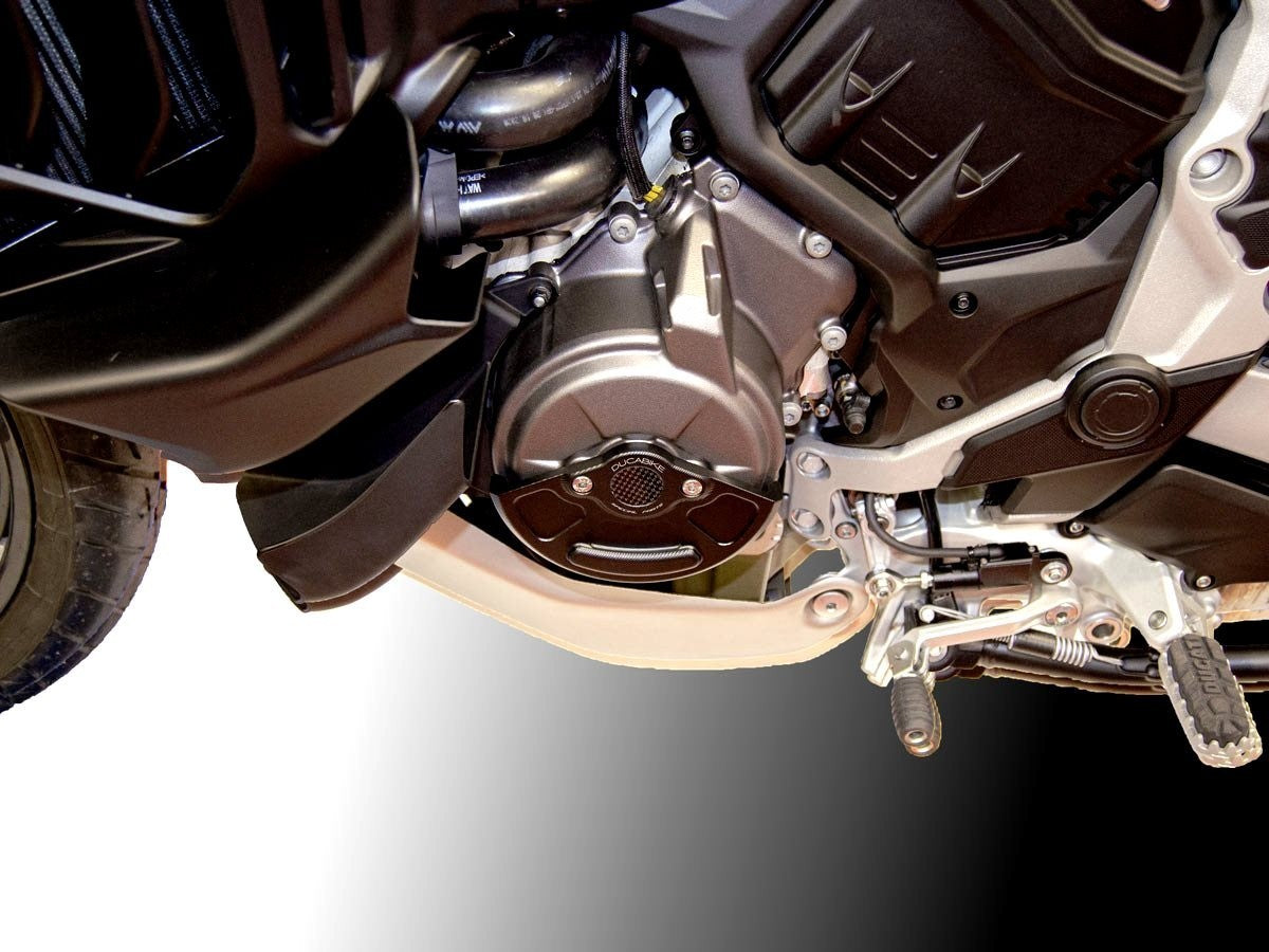 SLI08 - DUCABIKE Ducati Multistrada V4 (2021+) Alternator Cover Guard – Accessories in the Motodeal Motorcycle Aftermarket Accessories and Parts Online Shop