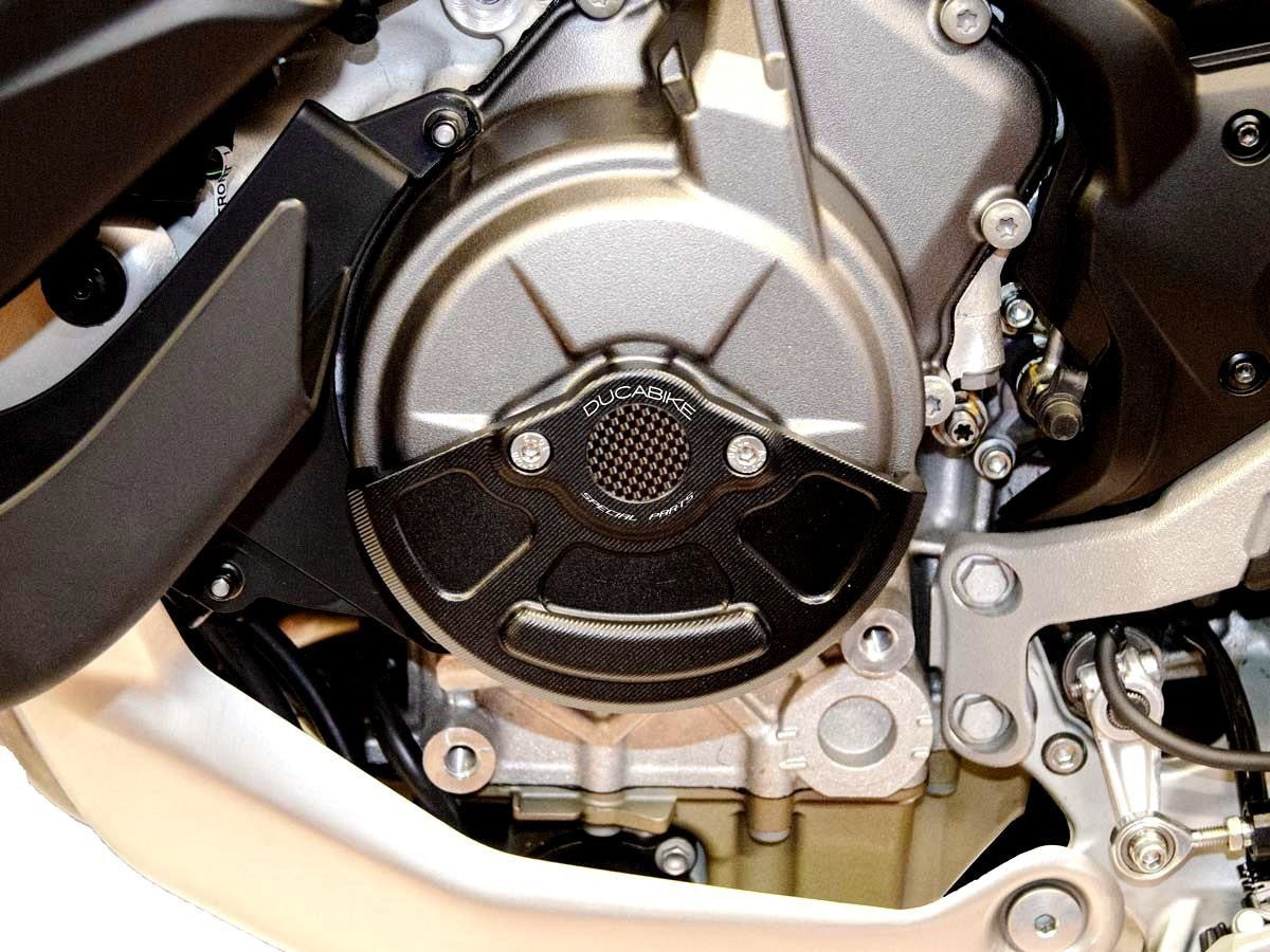 SLI08 - DUCABIKE Ducati Multistrada V4 (2021+) Alternator Cover Guard – Accessories in the Motodeal Motorcycle Aftermarket Accessories and Parts Online Shop