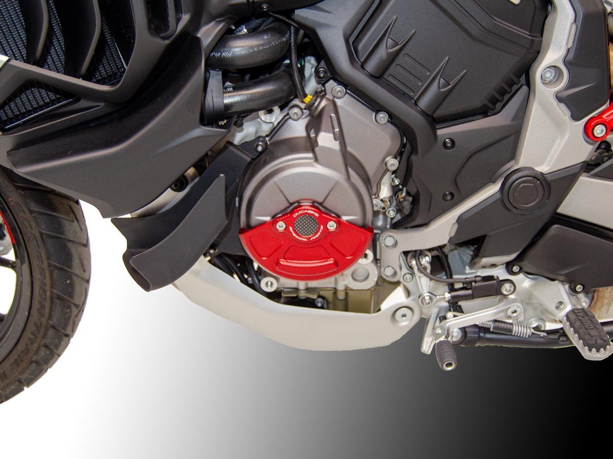SLI08 - DUCABIKE Ducati Multistrada V4 (2021+) Alternator Cover Guard – Accessories in the Motodeal Motorcycle Aftermarket Accessories and Parts Online Shop