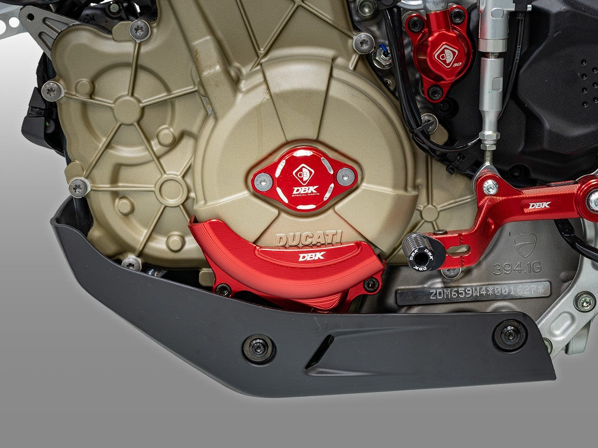 DBK DUCABIKE SLI19 Ducati Hypermotard 698 Mono (2024+) Alternator Protection Kit – Accessories in the Motodeal Motorcycle Aftermarket Accessories and Parts Online Shop