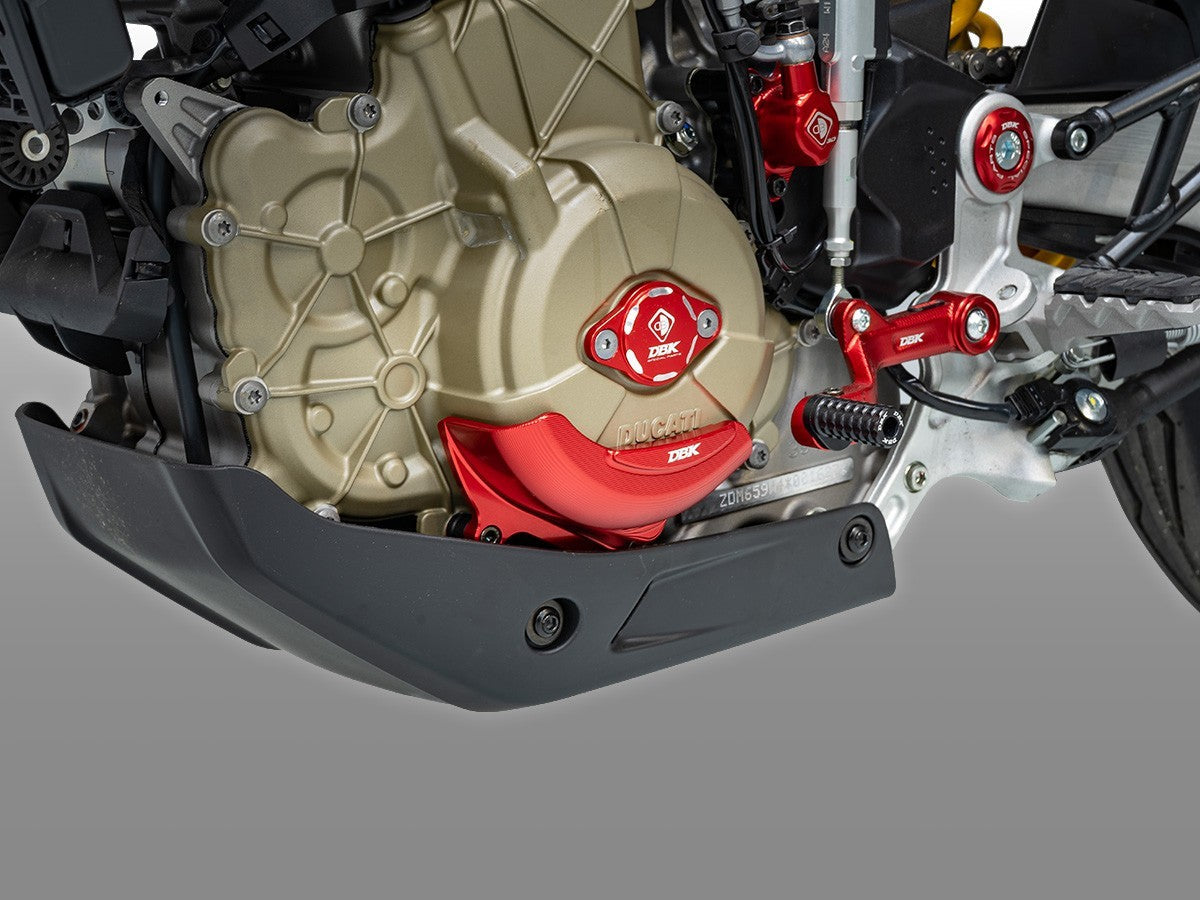 DBK DUCABIKE SLI19 Ducati Hypermotard 698 Mono (2024+) Alternator Protection Kit – Accessories in the Motodeal Motorcycle Aftermarket Accessories and Parts Online Shop