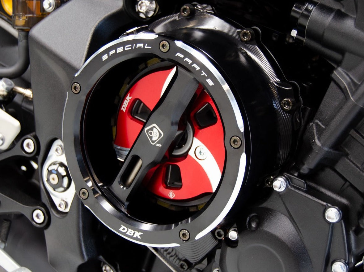 SM05 - DBK Triumph Street Triple 765 R / RS / S (2017+) Clutch Pressure Plate Cover – Accessories in the Motodeal Motorcycle Aftermarket Accessories and Parts Online Shop