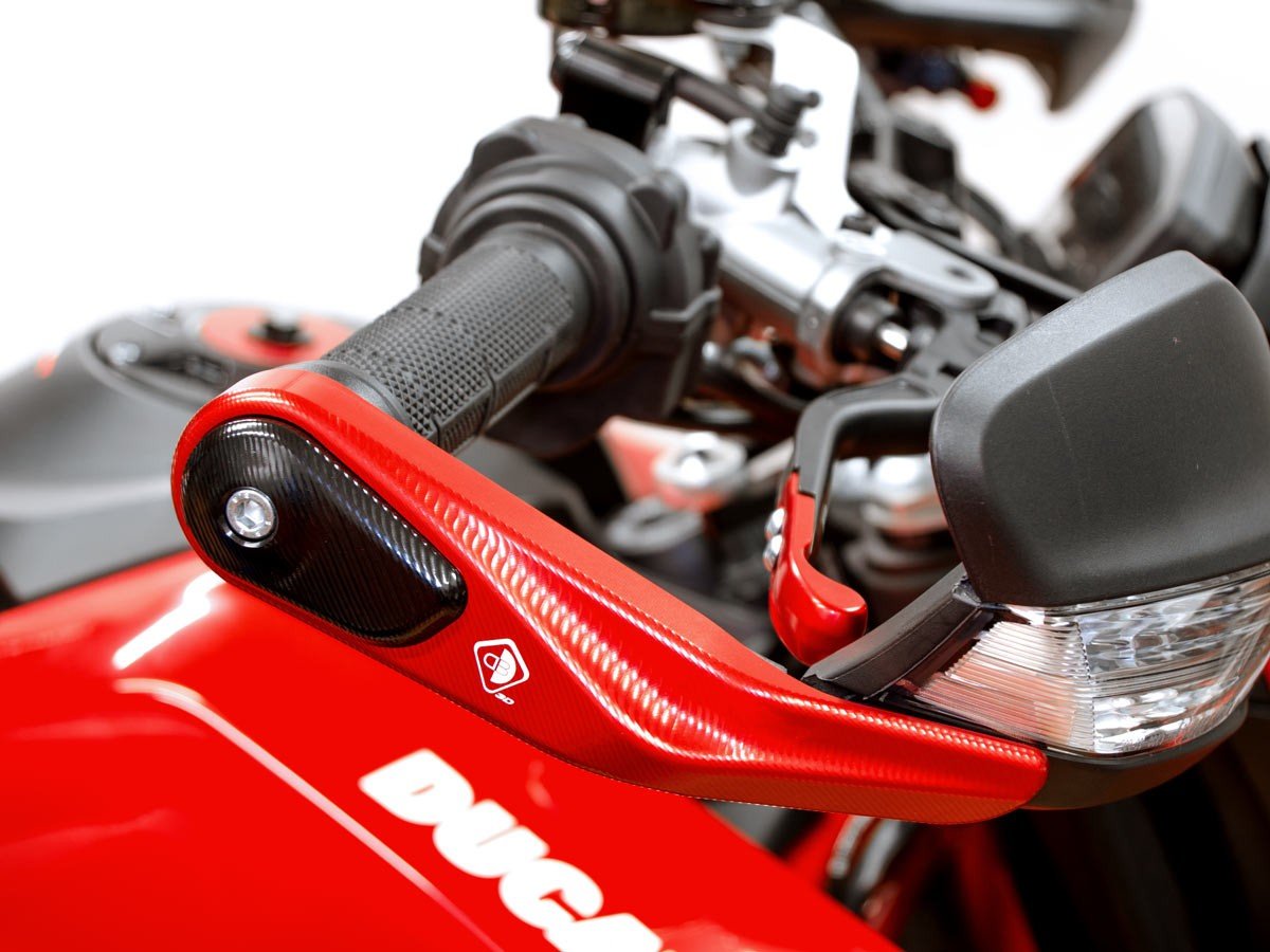 SPM02 - DUCABIKE Ducati Hypermotard / Multistrada Handguards Protection (bi-color) – Accessories in the Motodeal Motorcycle Aftermarket Accessories and Parts Online Shop