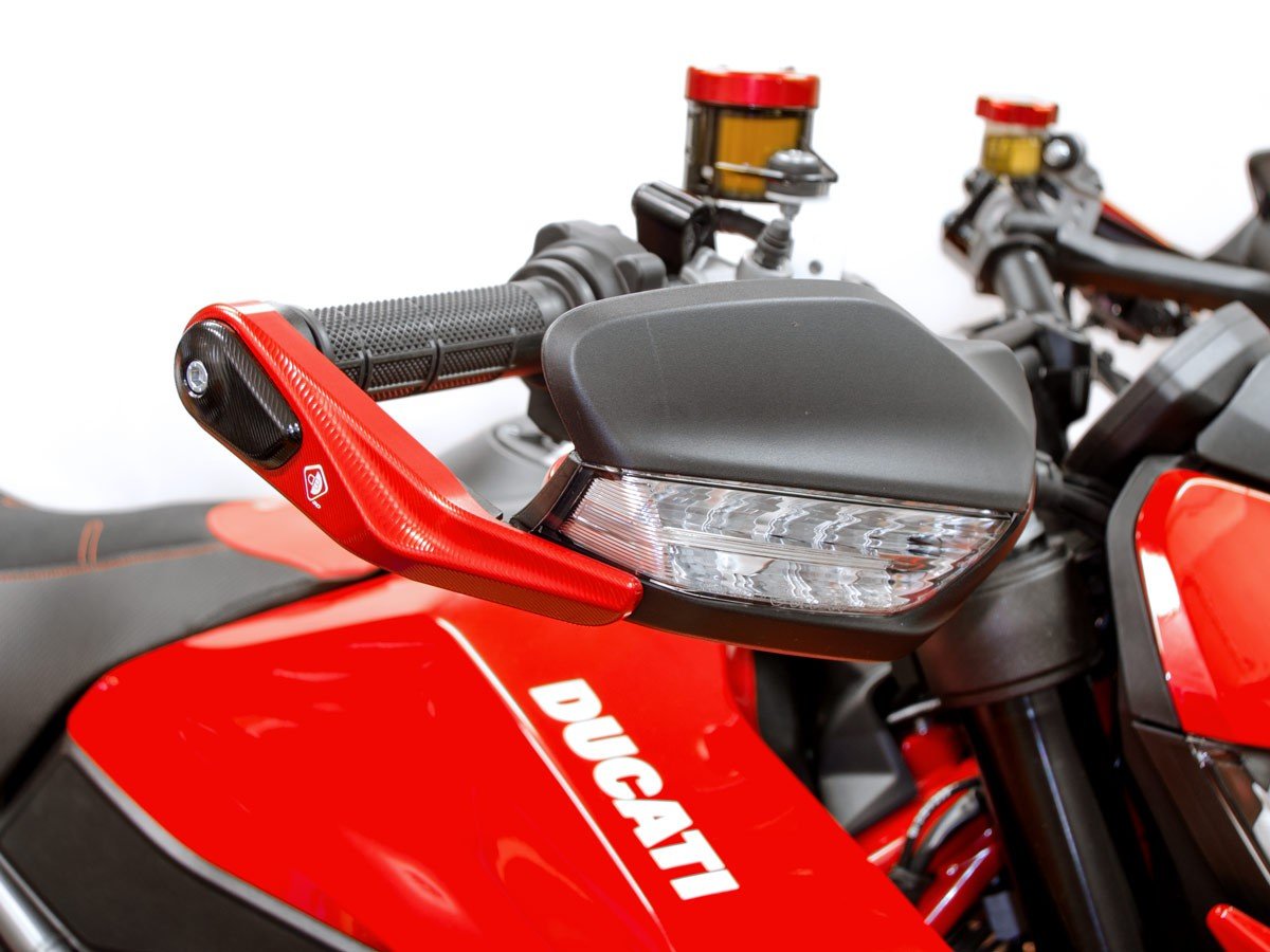 SPM02 - DUCABIKE Ducati Hypermotard / Multistrada Handguards Protection (bi-color) – Accessories in the Motodeal Motorcycle Aftermarket Accessories and Parts Online Shop
