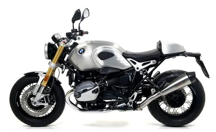 ARROW 71635MI+71502XKI BMW Rninet (2014+) Steel Alloy Slip-on Exhaust "X Kone" – Accessories in the 2WheelsHero Motorcycle Aftermarket Accessories and Parts Online Shop