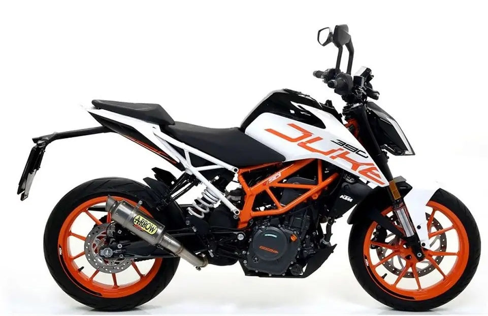 ARROW 71536GP KTM 125 Duke (17/20) Titanium Slip-on Exhaust "GP2" – Accessories in the 2WheelsHero Motorcycle Aftermarket Accessories and Parts Online Shop