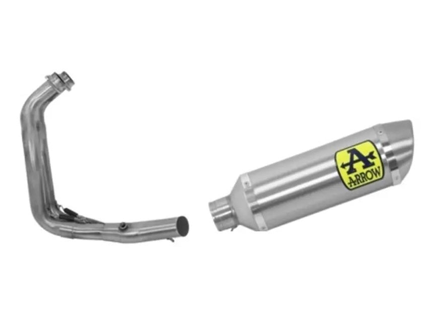 ARROW 71758KZ+71930AO Yamaha MT07 (2021+) Aluminum Full Exhaust System "Competition Evo Thunder" – Accessories in the 2WheelsHero Motorcycle Aftermarket Accessories and Parts Online Shop