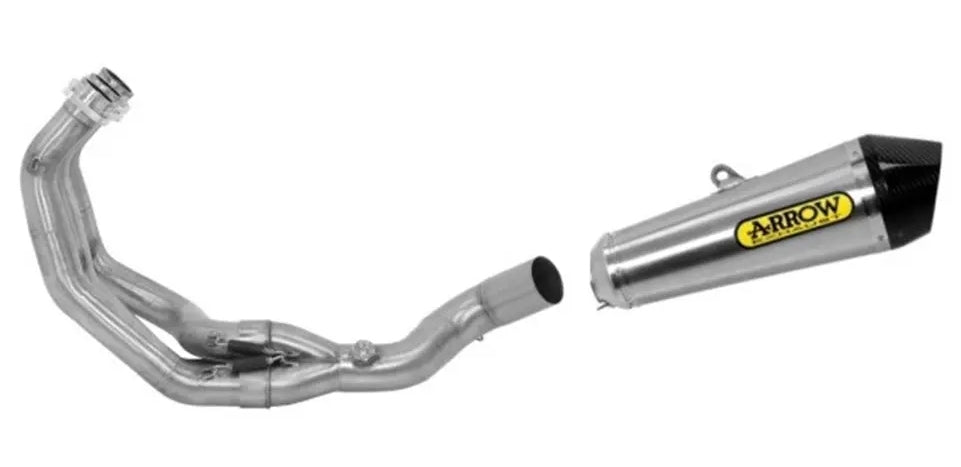 ARROW 71620KZ+71812XKI Yamaha Tracer 900GT (2018+) Steel Full Exhaust System "Competition Evo X-Kone" – Accessories in the 2WheelsHero Motorcycle Aftermarket Accessories and Parts Online Shop