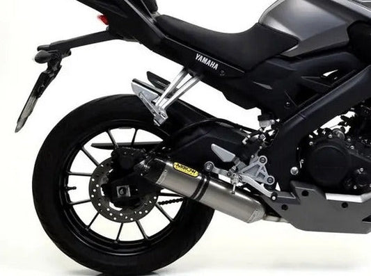 ARROW 51019MI+51518PK Yamaha R125 (2021+) Titanium Full Exhaust System "Competition Evo Thunder" (racing) – Accessories in the 2WheelsHero Motorcycle Aftermarket Accessories and Parts Online Shop