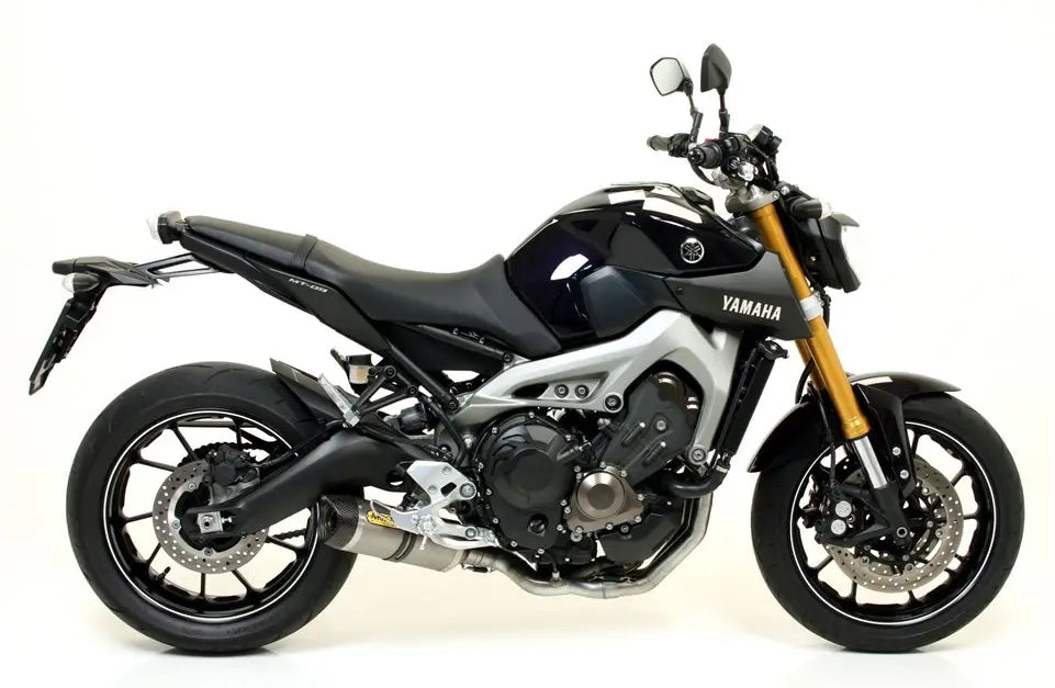 ARROW 71620KZ+71812AK Yamaha Tracer 900GT (2018+) Aluminum Full Exhaust System "Competition Evo Thunder" – Accessories in the 2WheelsHero Motorcycle Aftermarket Accessories and Parts Online Shop