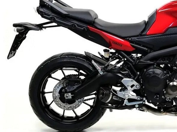 ARROW 71620MI+71812MK Yamaha Tracer 900 (2015+) Carbon Full Exhaust System "Competition Evo Thunder" (racing) – Accessories in the 2WheelsHero Motorcycle Aftermarket Accessories and Parts Online Shop