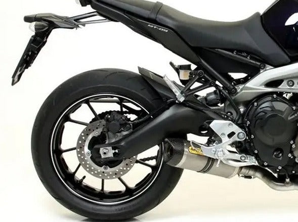 ARROW 71620MI+71812AK Yamaha MT09 (2013+) Aluminum Full Exhaust System "Competition Evo Thunder" (racing) – Accessories in the 2WheelsHero Motorcycle Aftermarket Accessories and Parts Online Shop