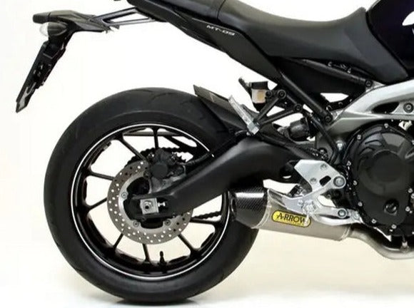 ARROW 71620MI+71812XKI Yamaha MT09 (2013+) Titanium Full Exhaust System "Competition Evo X-Kone" (racing) – Accessories in the 2WheelsHero Motorcycle Aftermarket Accessories and Parts Online Shop