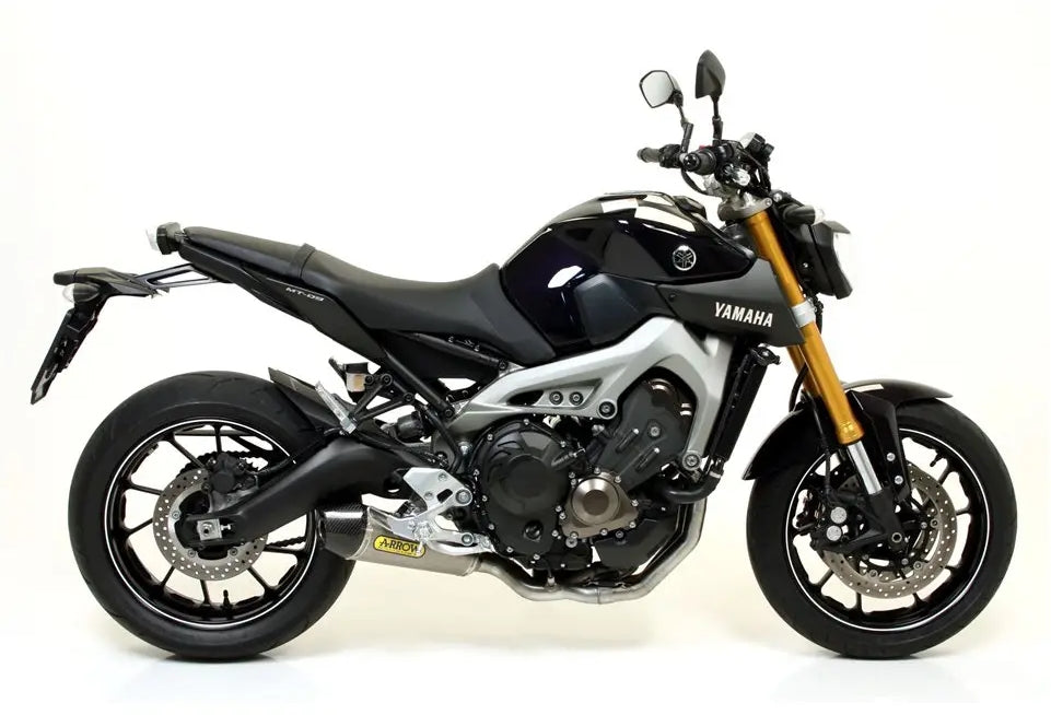 ARROW 71620KZ+71812XKI Yamaha MT09 (2013+) Steel Full Exhaust System "Competition Evo X-Kone" – Accessories in the 2WheelsHero Motorcycle Aftermarket Accessories and Parts Online Shop