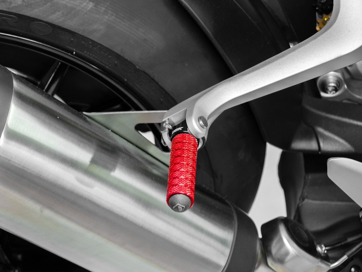 DBK DUCABIKE KPDM01+KAPM11 Ducati Footpegs (passenger; sport version; including adapters) – Accessories in the Motodeal Motorcycle Aftermarket Accessories and Parts Online Shop