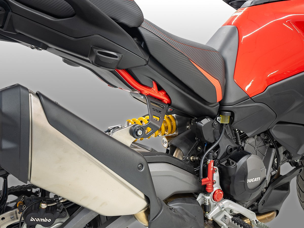 DBK DUCABIKE SS06 Ducati Multistrada V2 / V2S (2025+) Exhaust Support – Accessories in the Motodeal Motorcycle Aftermarket Accessories and Parts Online Shop